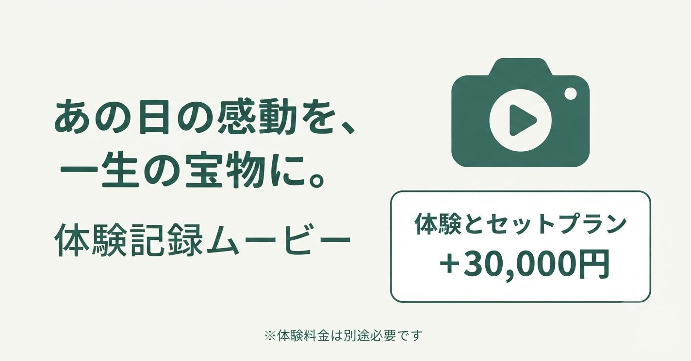 体験記録ムービー作成サービス